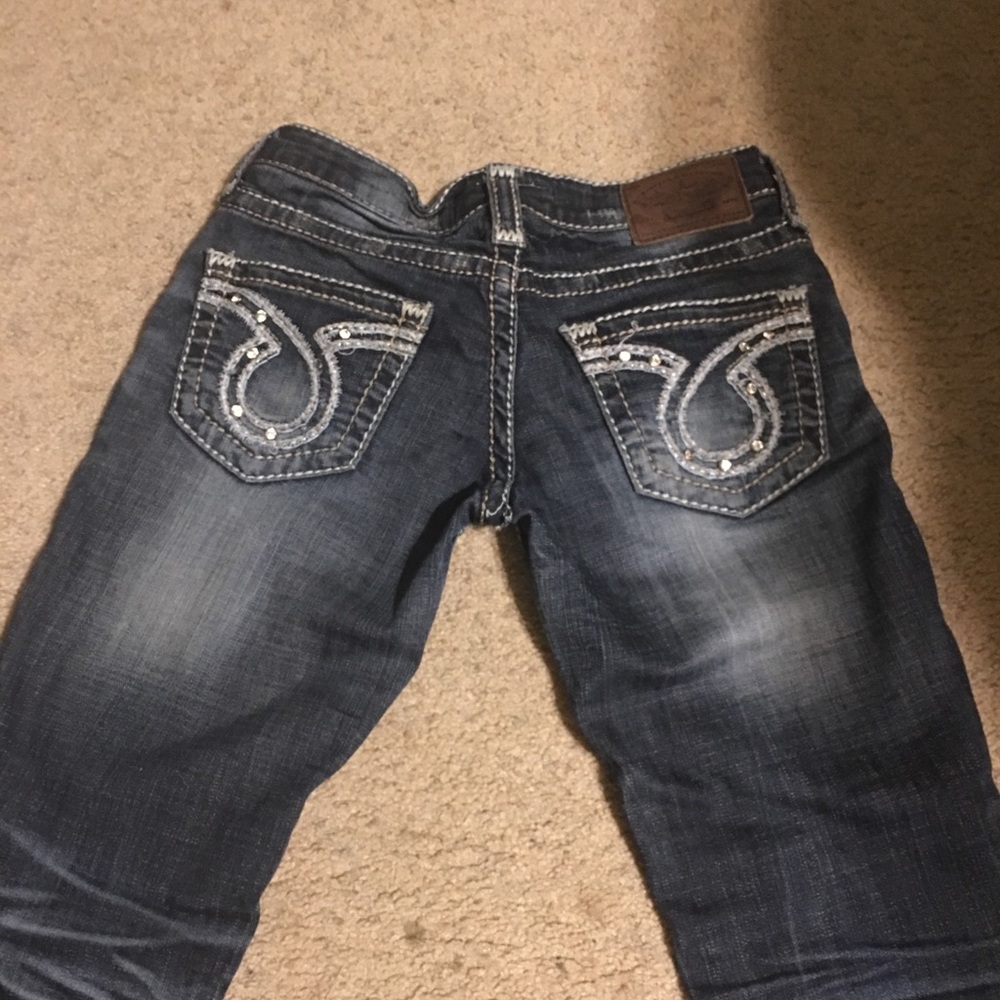 Big star cropped jeans